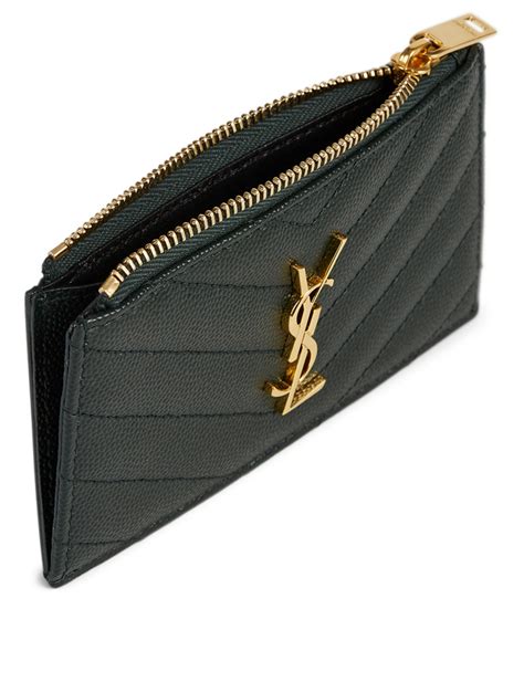 ysl passport holder|ysl zipped card case.